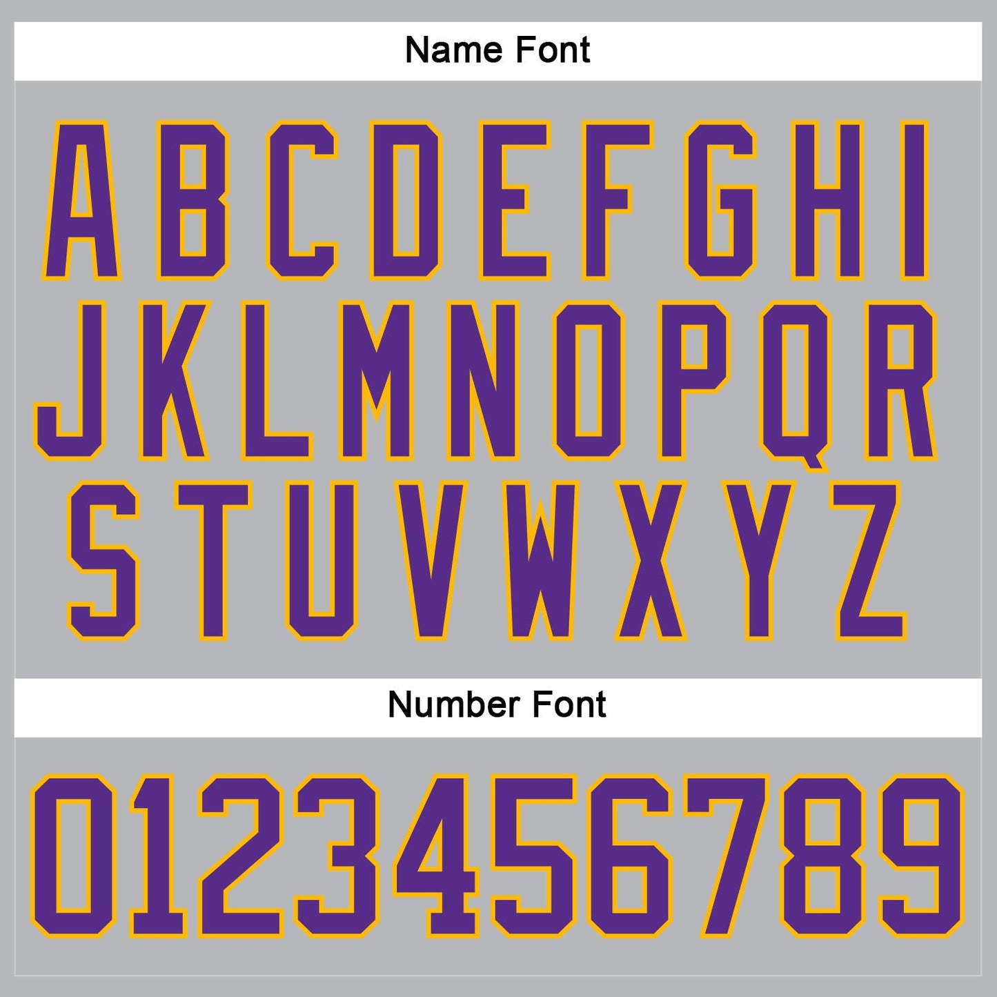 Custom Gray Purple-Gold Hockey Lace Neck Jersey view 5