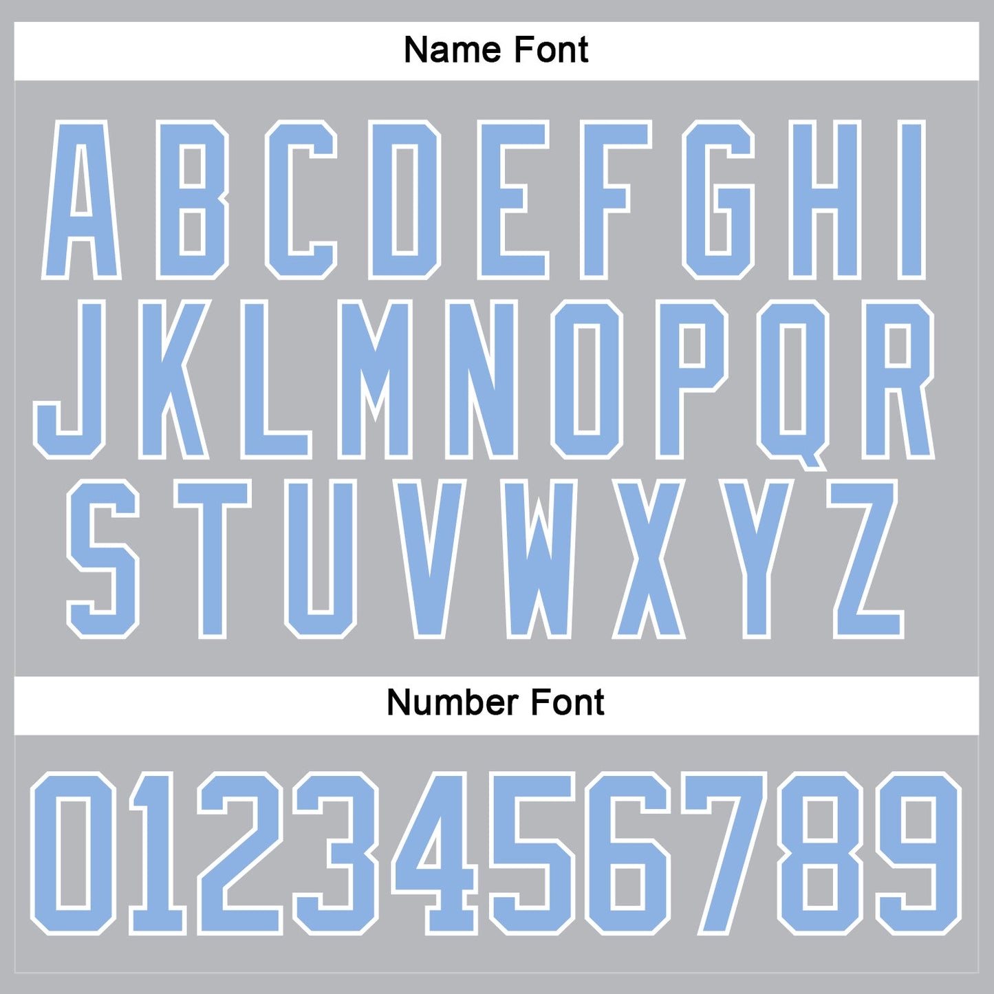 Custom Gray Light Blue-White Hockey Lace Neck Jersey view 5