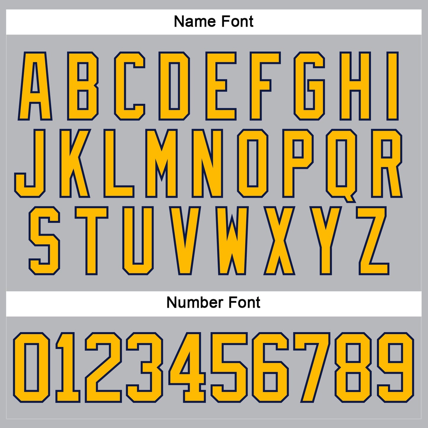 Custom Gray Gold-Navy Hockey Lace Neck Jersey view 5