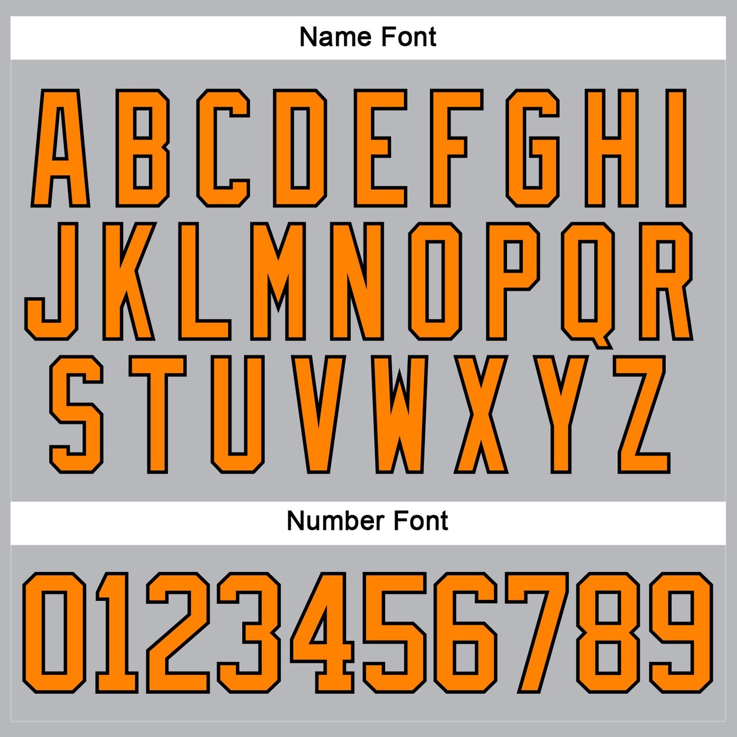 Custom Gray Bay Orange-Black Hockey Lace Neck Jersey view 5