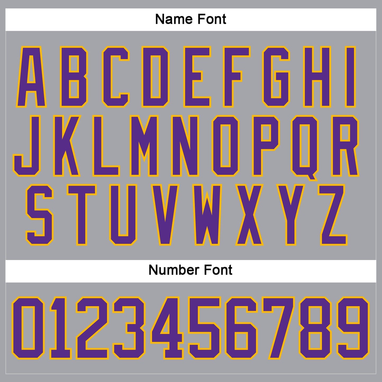 Custom Gray Purple-Gold Hockey Lace Neck Jersey view 5