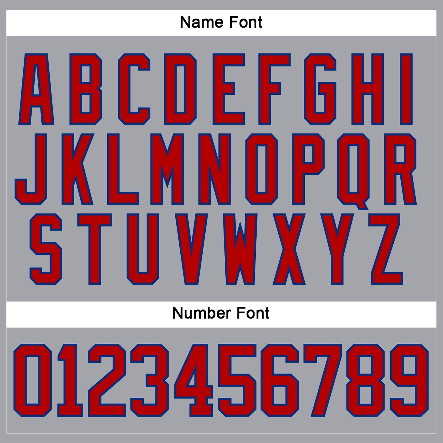 Custom Gray Red-Royal Hockey Lace Neck Jersey view 5