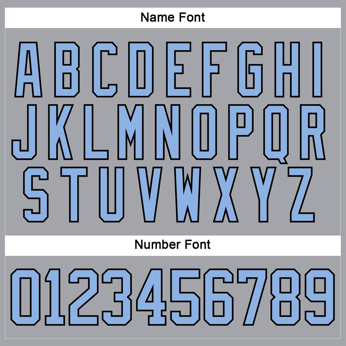 Custom Gray Light Blue-Black Hockey Lace Neck Jersey view 5