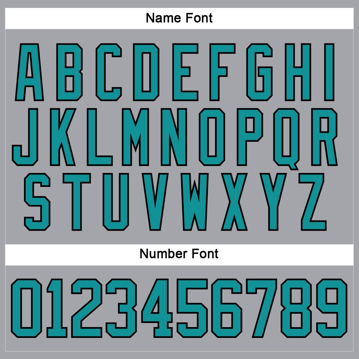 Custom Gray Teal-Black Hockey Lace Neck Jersey view 5