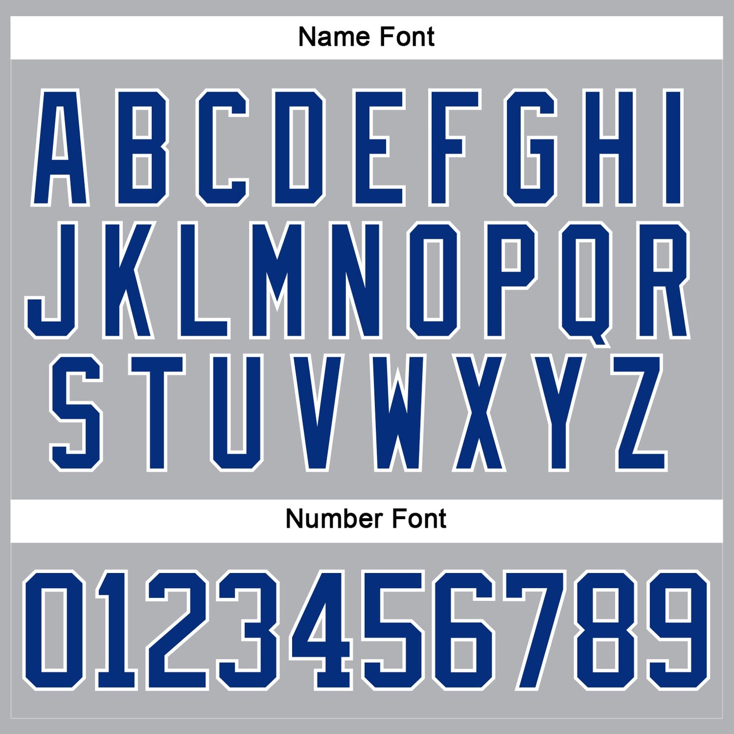 Custom Gray Royal-White Hockey Jersey view 5