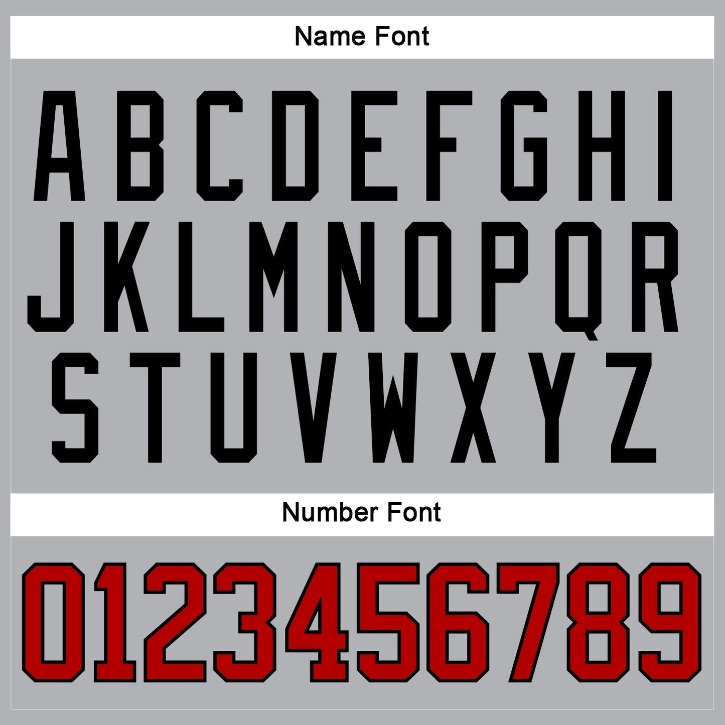 Custom Gray Red-Black Hockey Jersey view 5