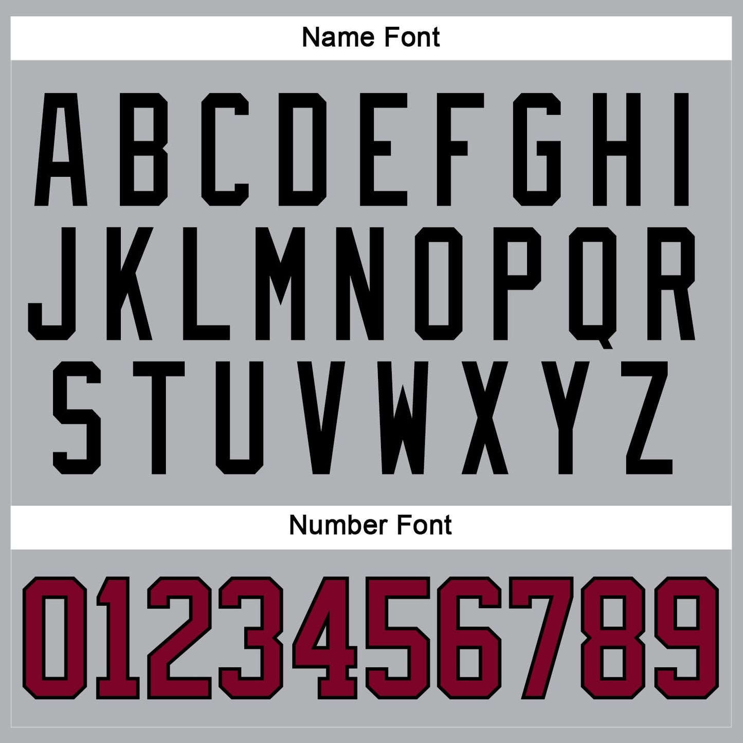 Custom Gray Maroon-Black Hockey Jersey view 5