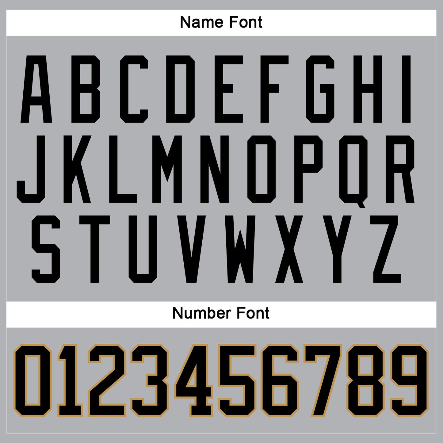 Custom Gray Black-Old Gold Hockey Jersey view 5