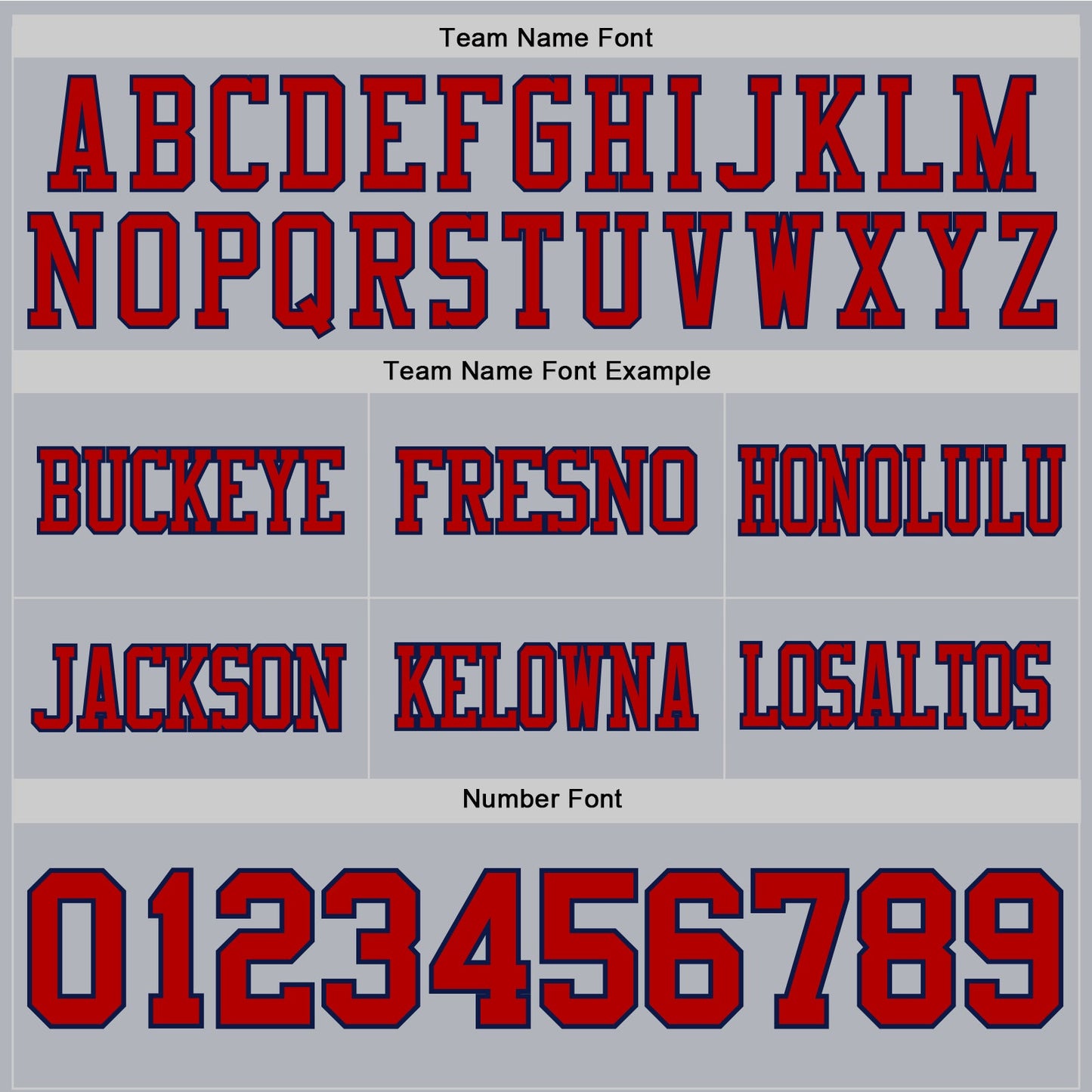 Custom Gray Red-Navy Authentic Football Jersey view 4