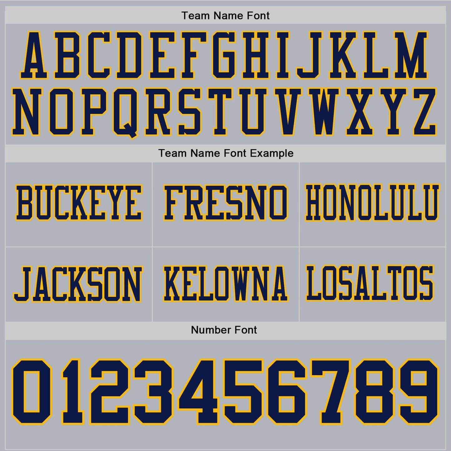 Custom Gray Navy-Gold Authentic Football Jersey view 4