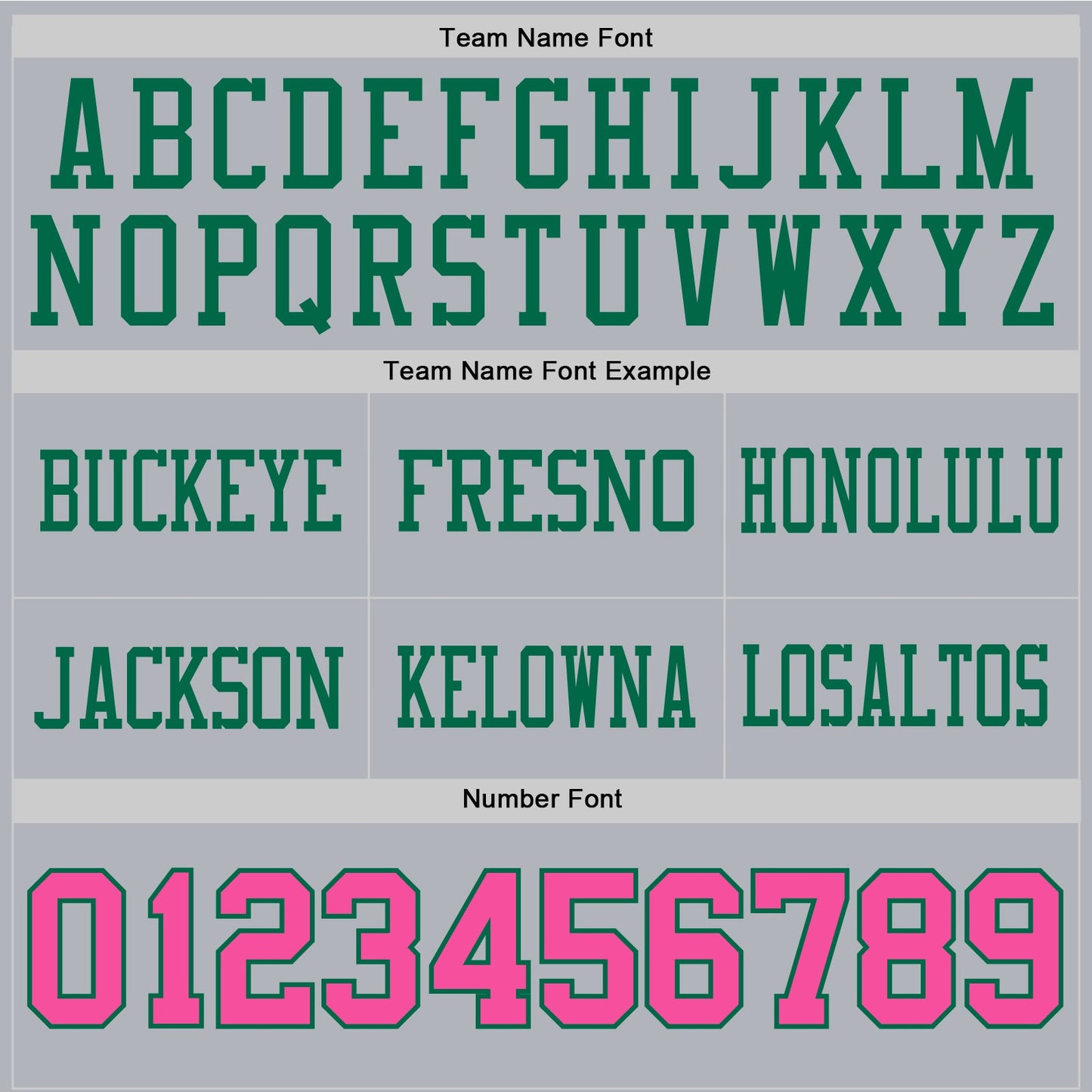 Custom Gray Pink-Kelly Green Authentic Football Jersey view 4