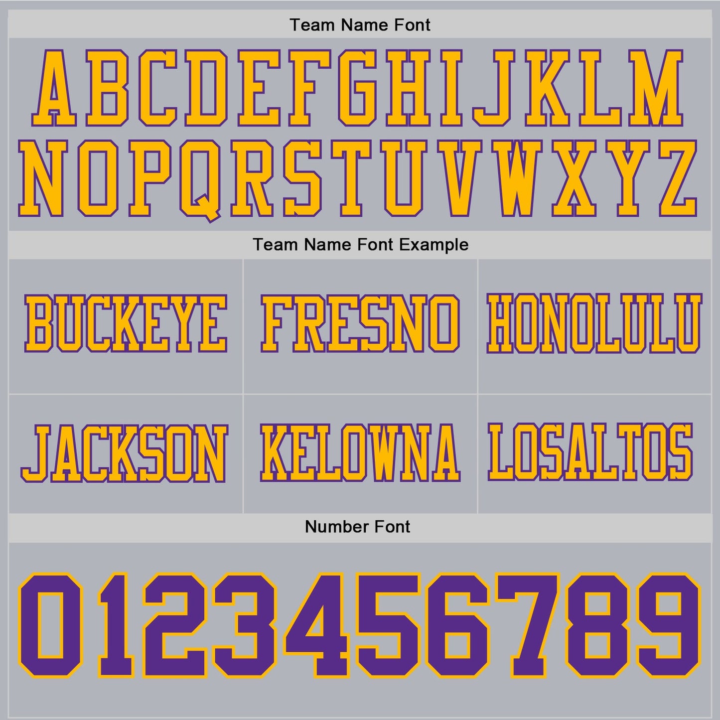 Custom Gray Purple-Gold Authentic Football Jersey view 4