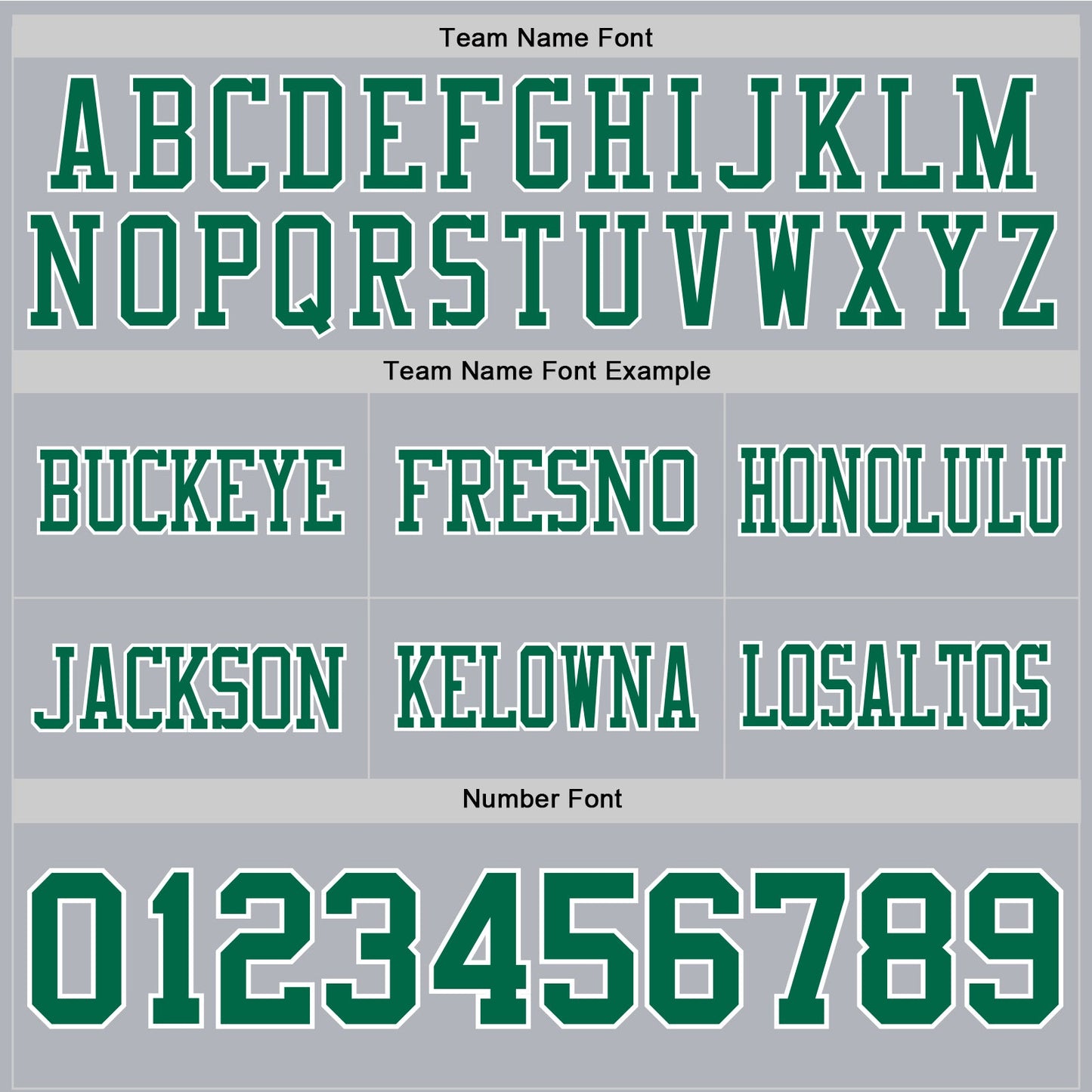Custom Gray Kelly Green-White Authentic Football Jersey view 4