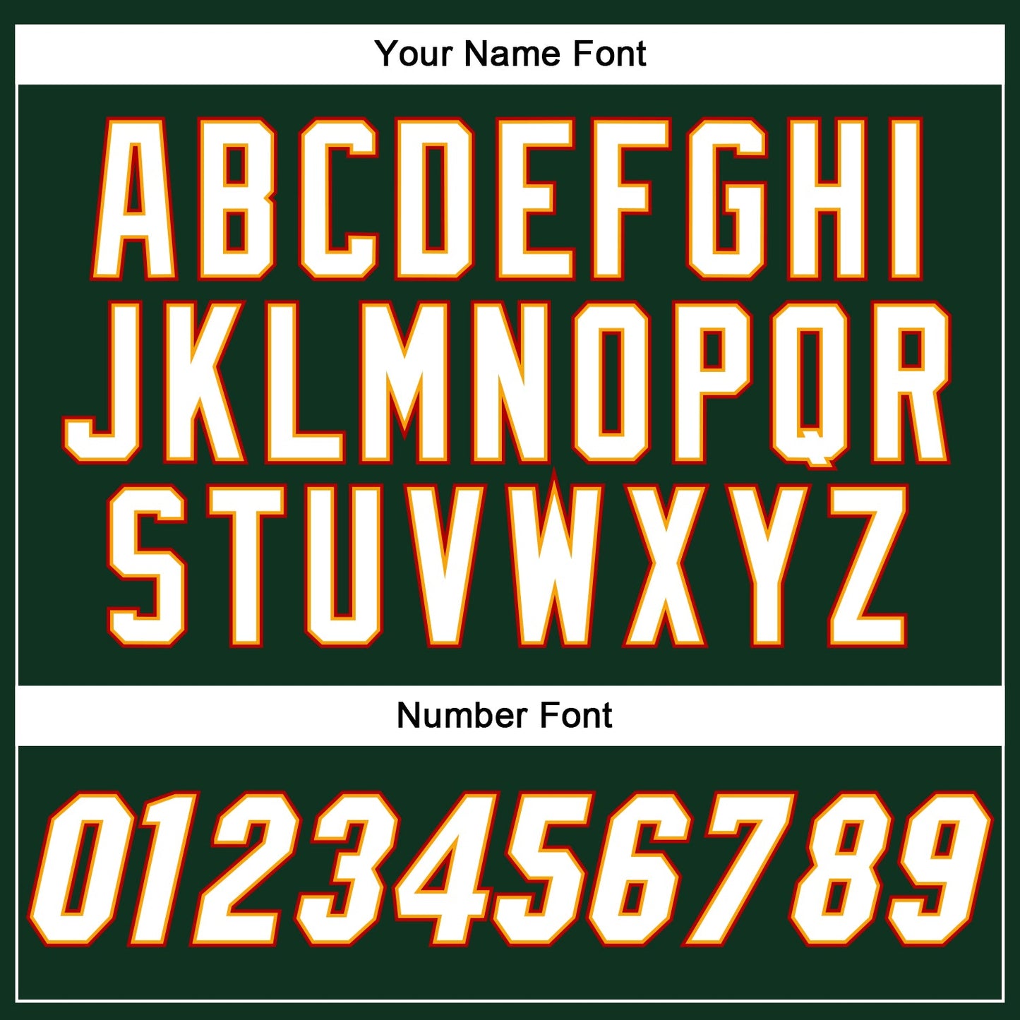 Custom Green White-Gold Authentic Baseball Jersey view 5