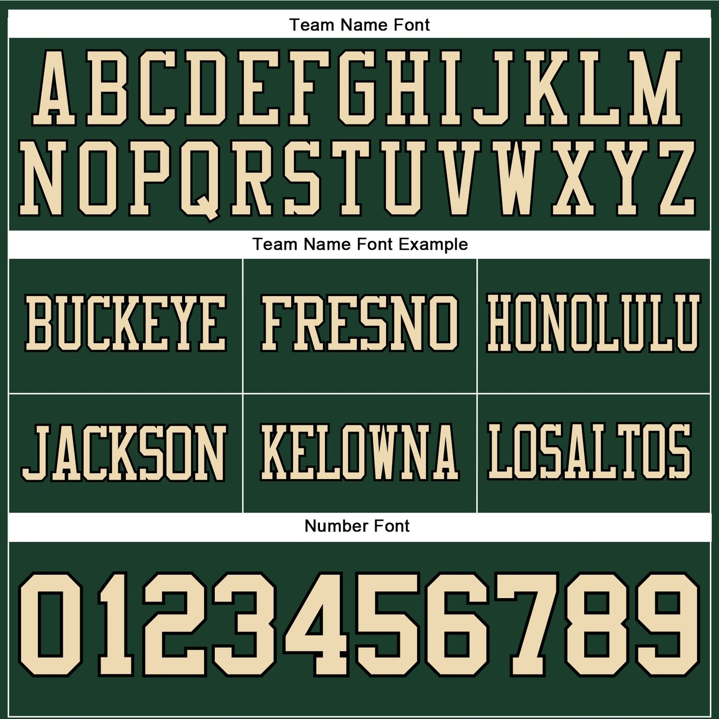 Custom Green City Cream-Black Authentic Football Jersey view 3