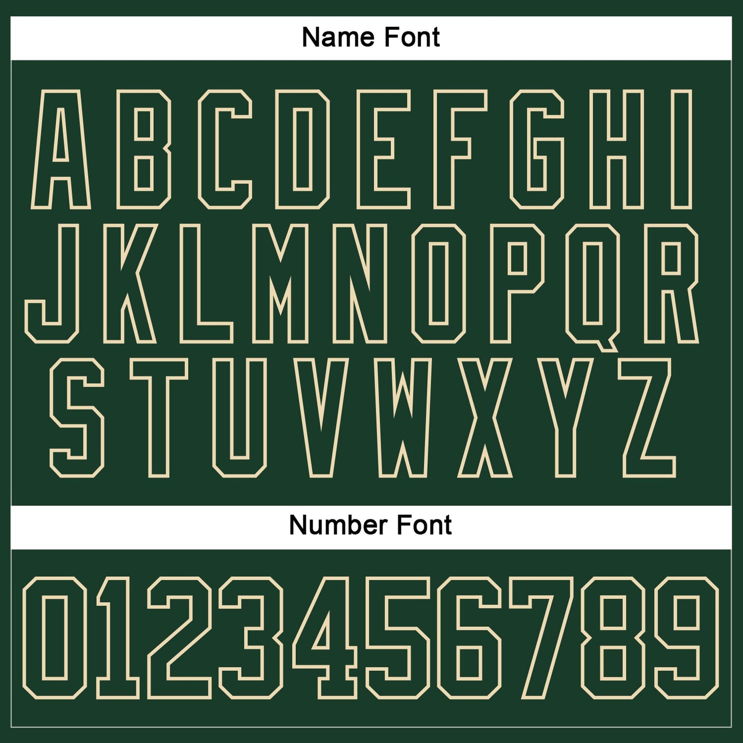 Custom Green Cream Hockey Lace Neck Jersey view 5