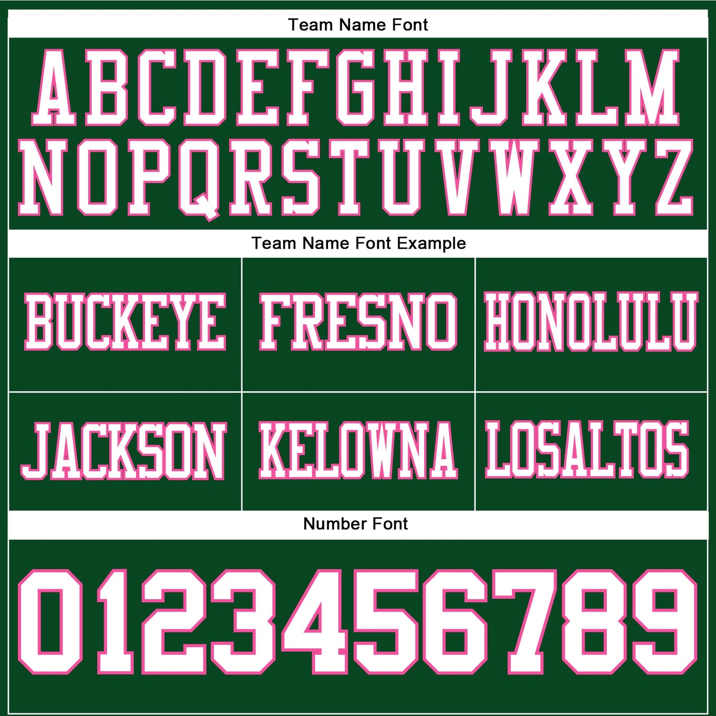 Custom Green White-Pink Authentic Football Jersey view 4