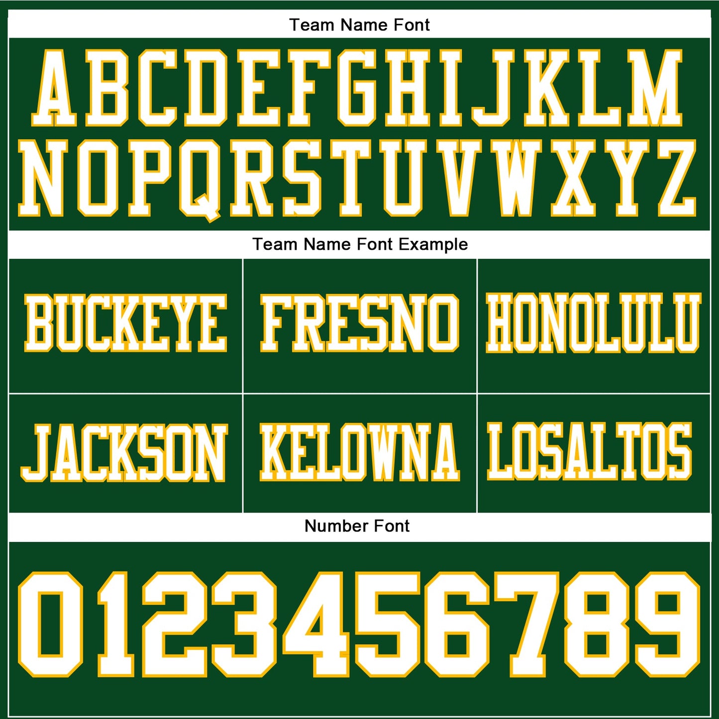 Custom Green White-Gold Authentic Football Jersey view 4