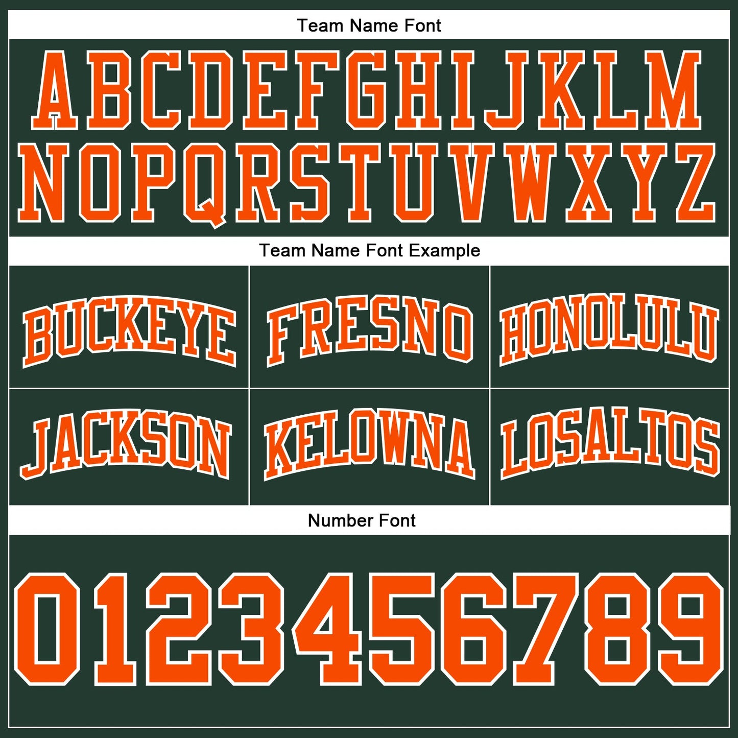 Custom Hunter Green Orange-White Authentic Throwback Basketball Shorts view 3