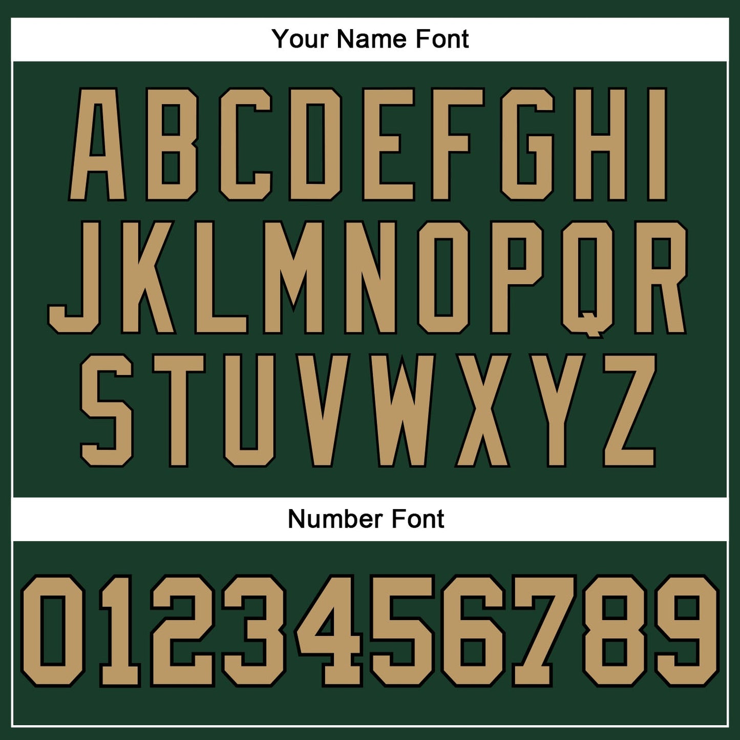 Custom Hunter Green Old Gold-Black Authentic Throwback Basketball Jersey view 4