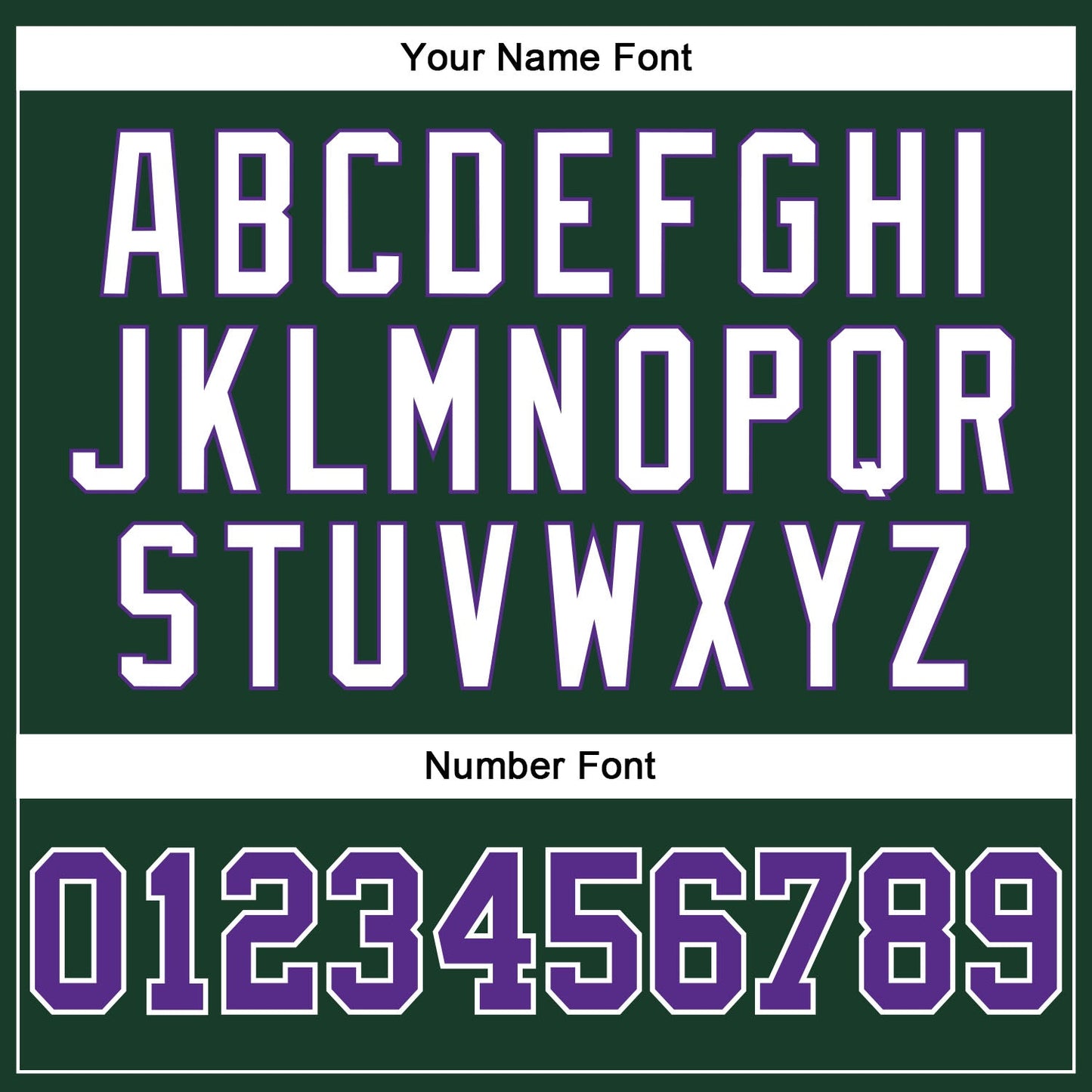 Custom Hunter Green Purple-White Authentic Throwback Basketball Jersey view 4