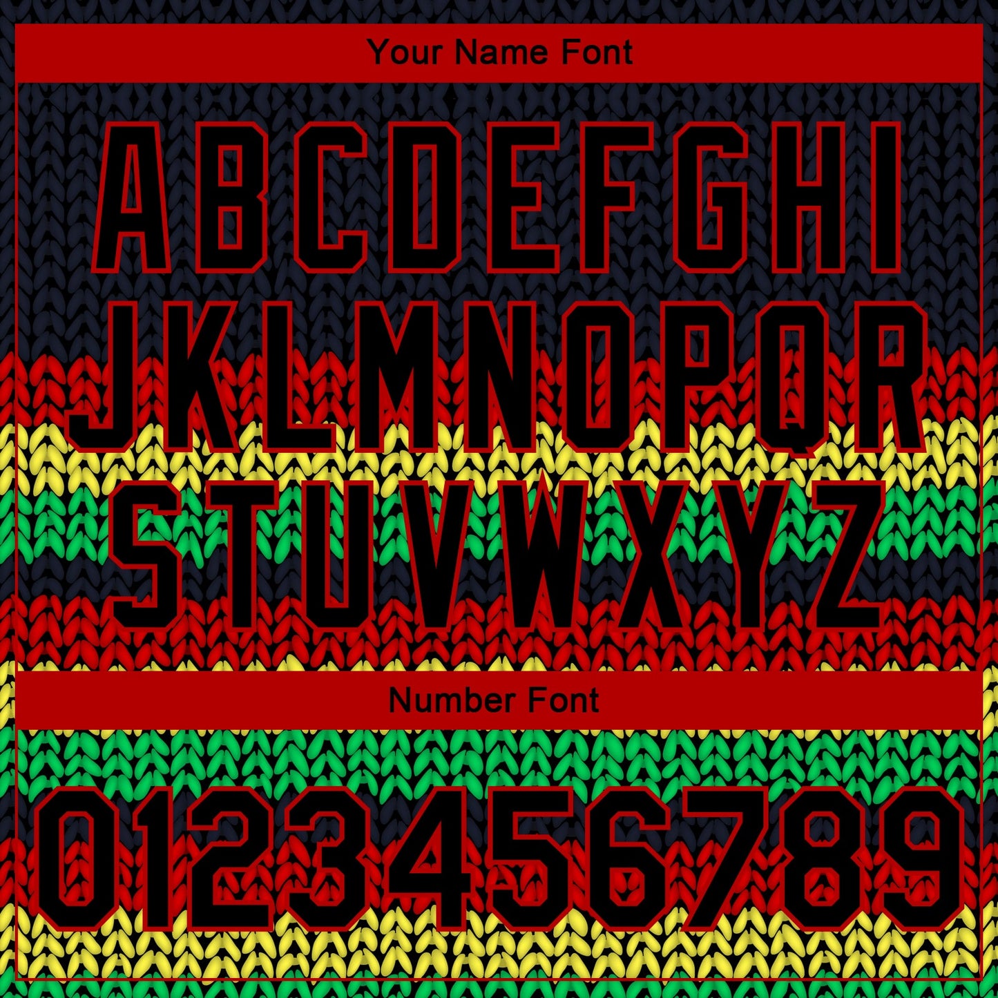 Custom Black Red Kelly Green-Gold Black History Month 3D Pattern Design Bomber Full-Snap Varsity Letterman Jacket view 7
