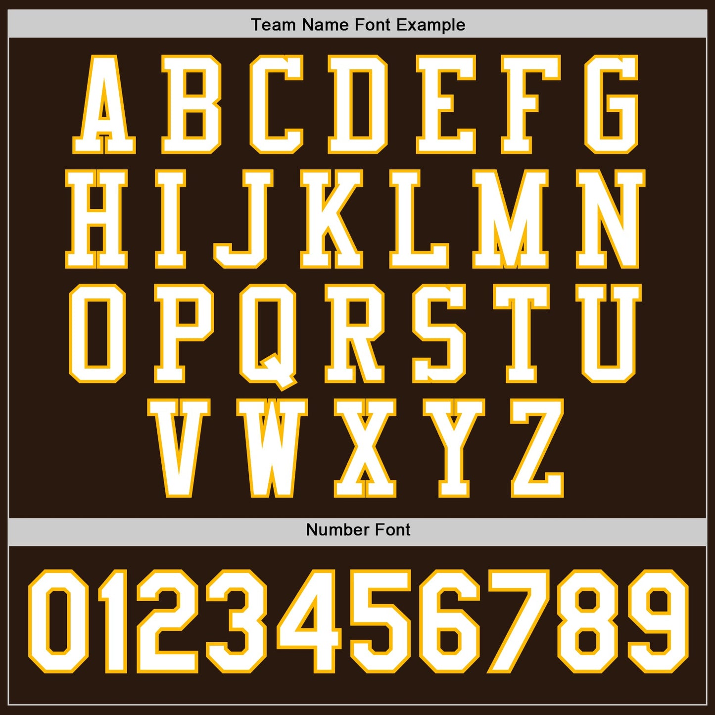Custom Brown White-Gold Bomber Full-Snap Varsity Letterman Jacket view 6