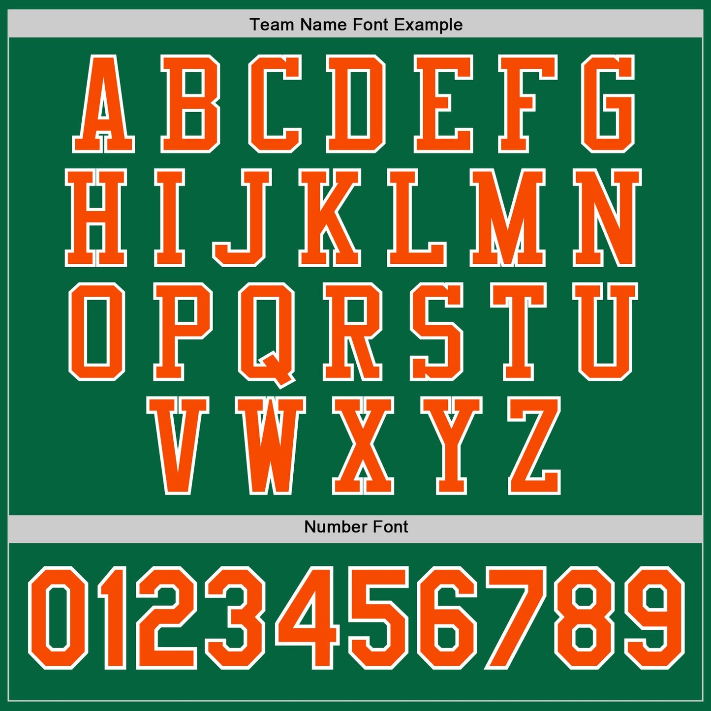 Custom Kelly Green Orange-White Bomber Full-Snap Varsity Letterman Jacket view 6