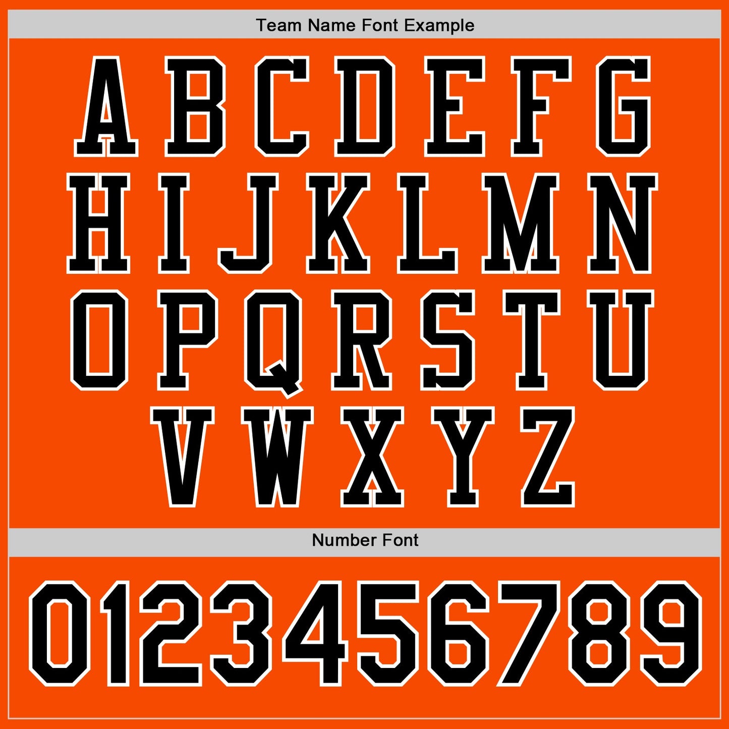 Custom Orange Black-White Bomber Full-Snap Varsity Letterman Jacket view 6