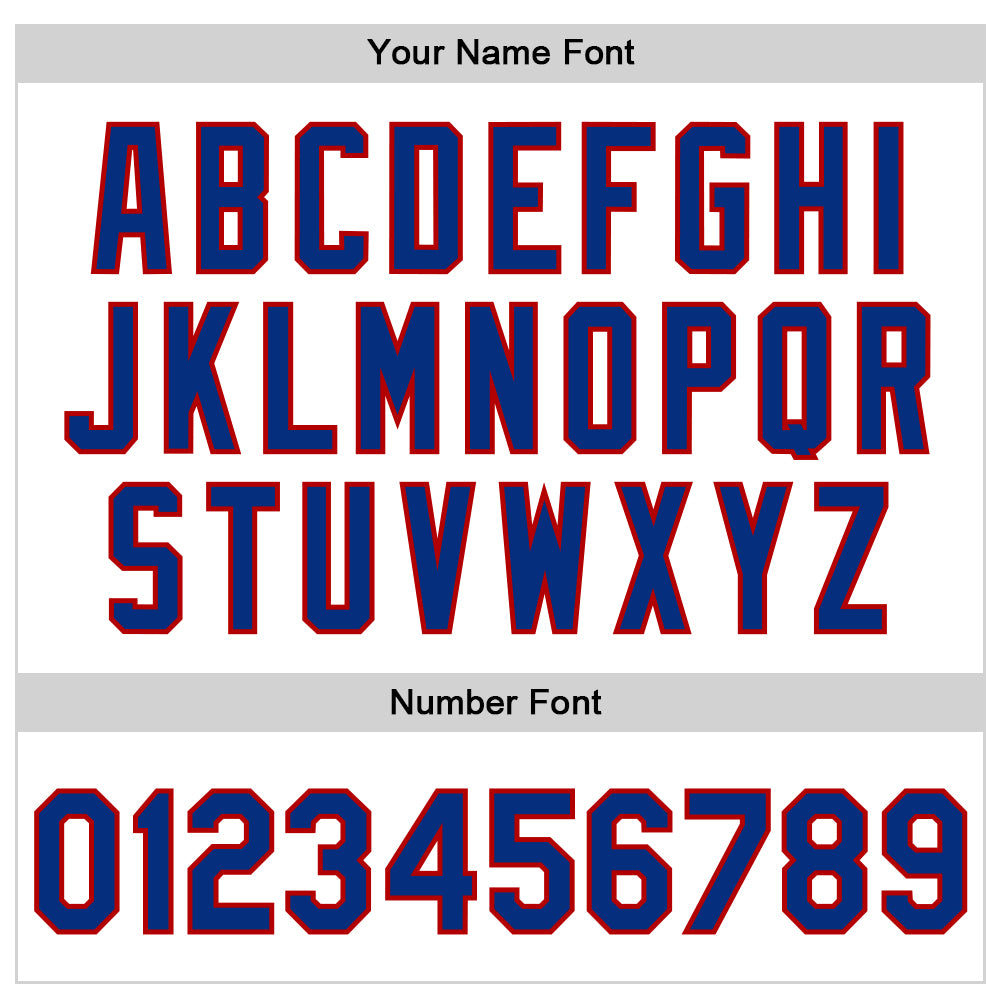 Custom White Royal-Red Bomber Full-Snap Varsity Faux Leather Letterman Jacket view 4