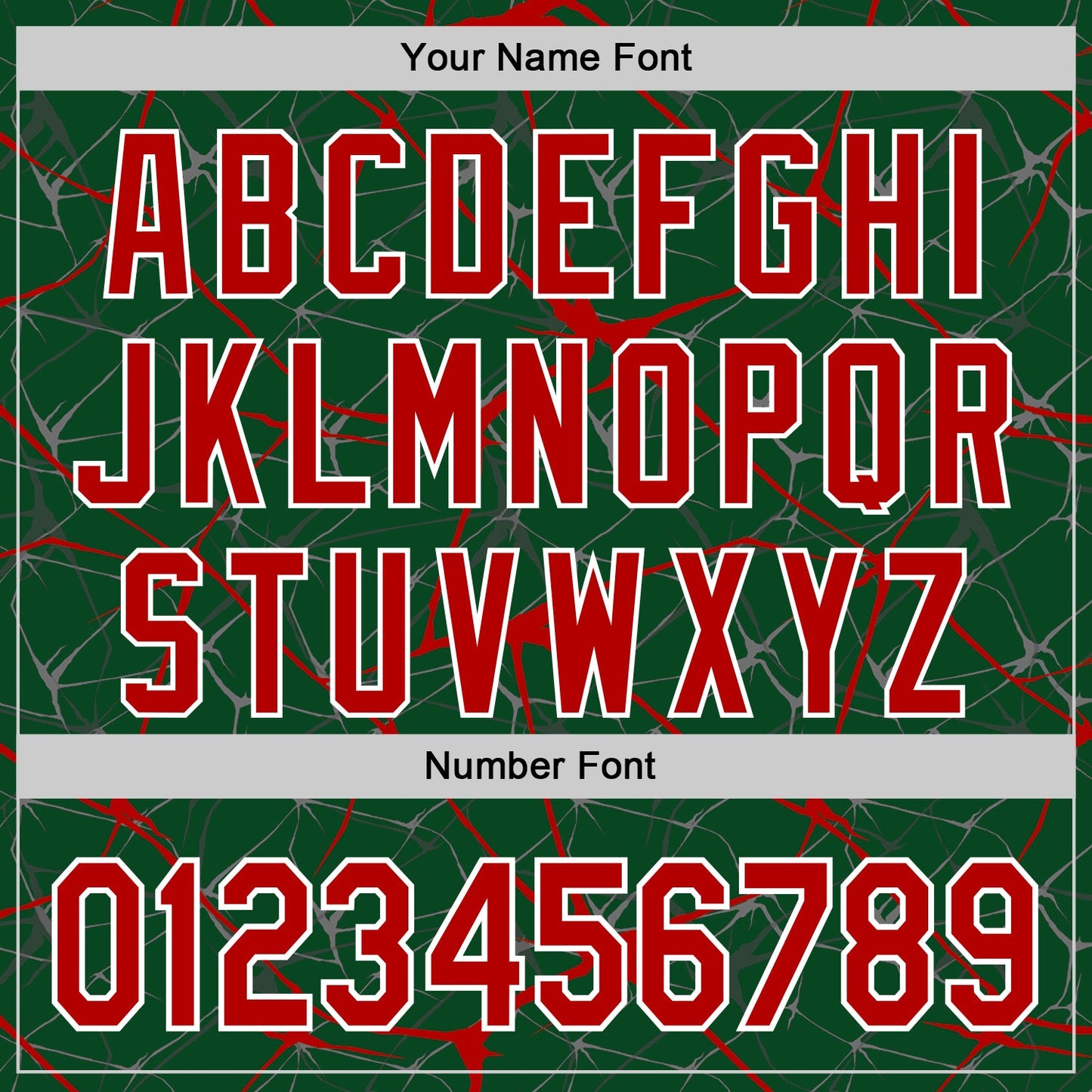 Custom Green Red-White Abstract Network 3D Pattern Design Bomber Full-Snap Varsity Letterman Hoodie Jacket view 6