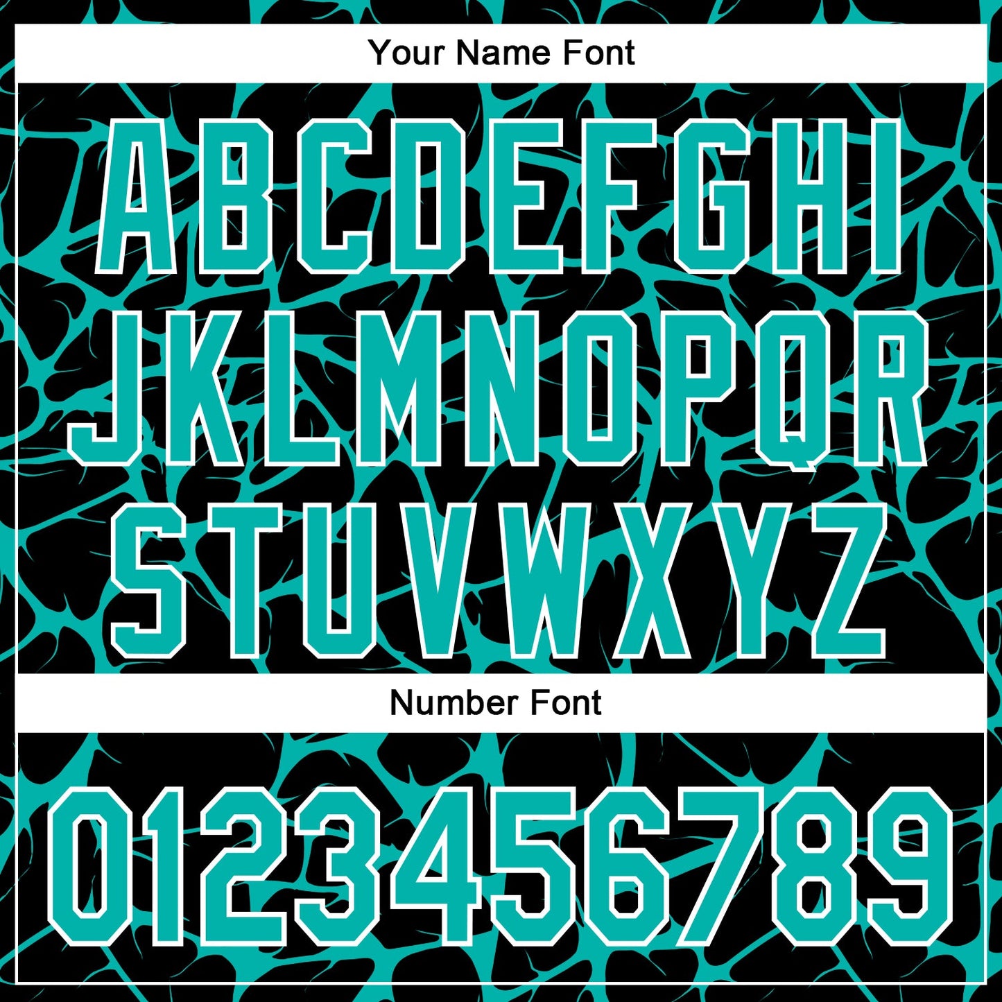 Custom Black Aqua-White Abstract Network Bomber Full-Snap Varsity Letterman Hoodie Jacket view 6