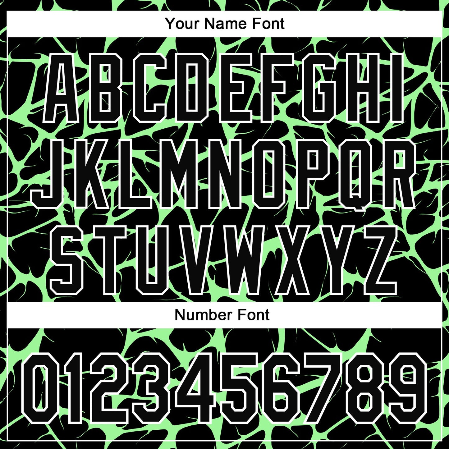 Custom Black Pea Green-White Abstract Network Bomber Full-Snap Varsity Letterman Hoodie Jacket view 6