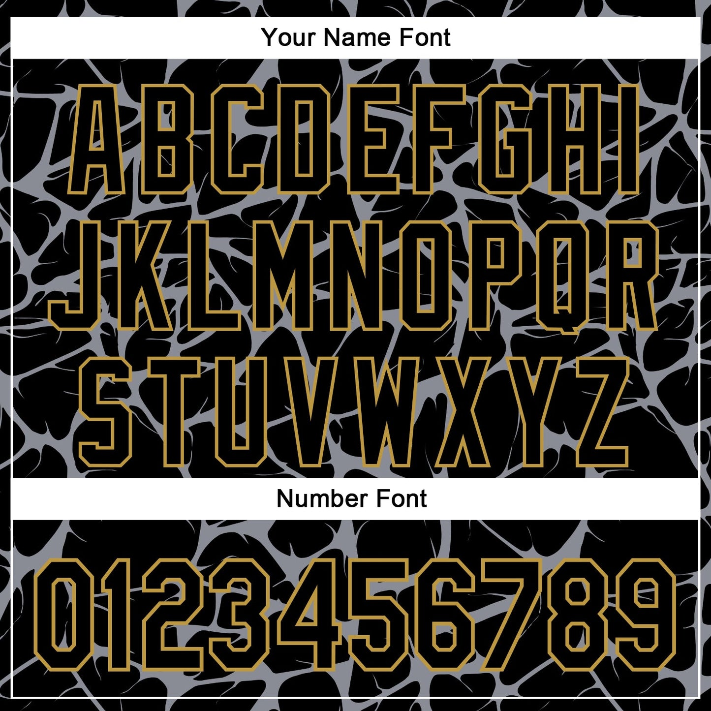 Custom Black Gray-Old Gold Abstract Network Bomber Full-Snap Varsity Letterman Hoodie Jacket view 6