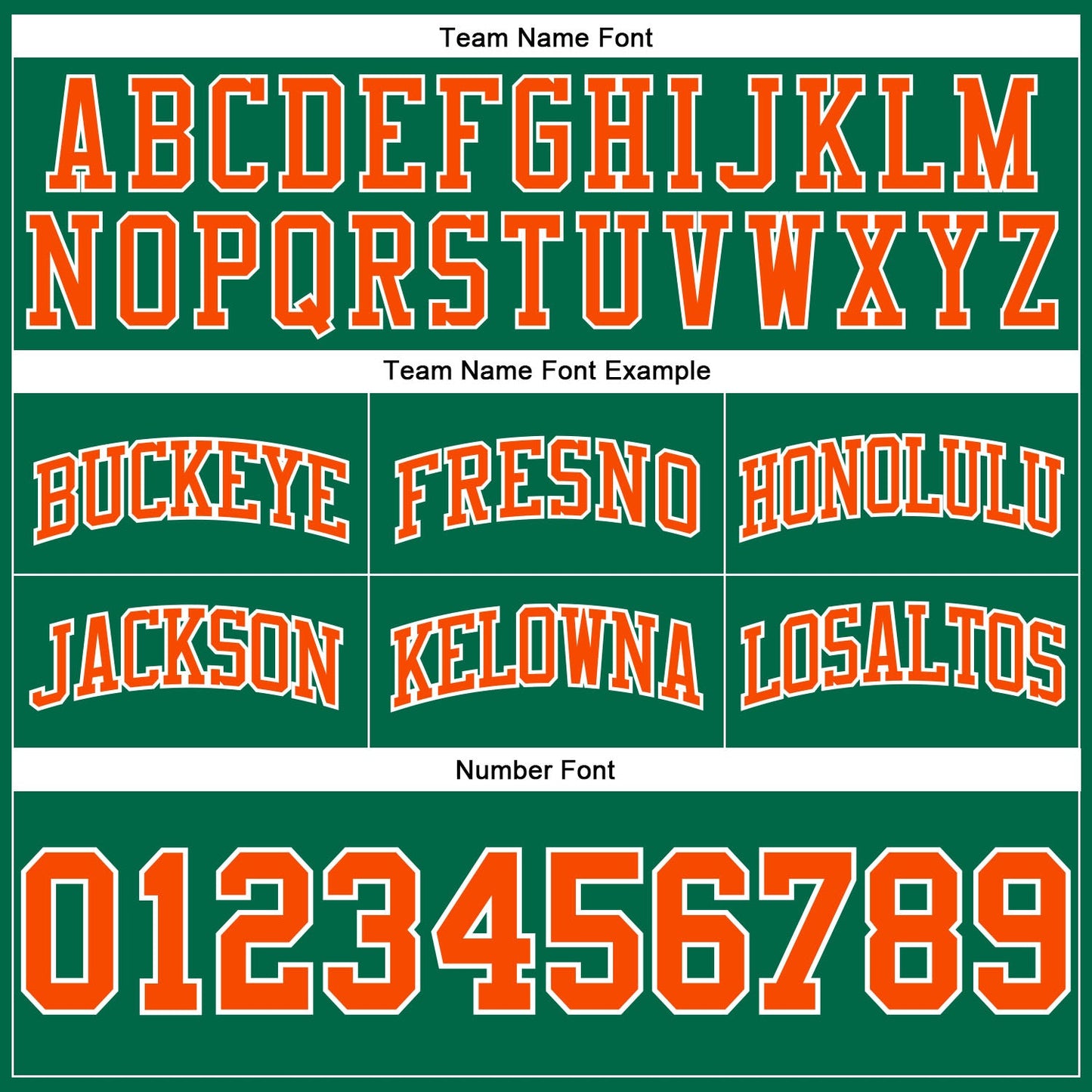 Custom Kelly Green Orange-White Authentic Throwback Basketball Shorts view 4