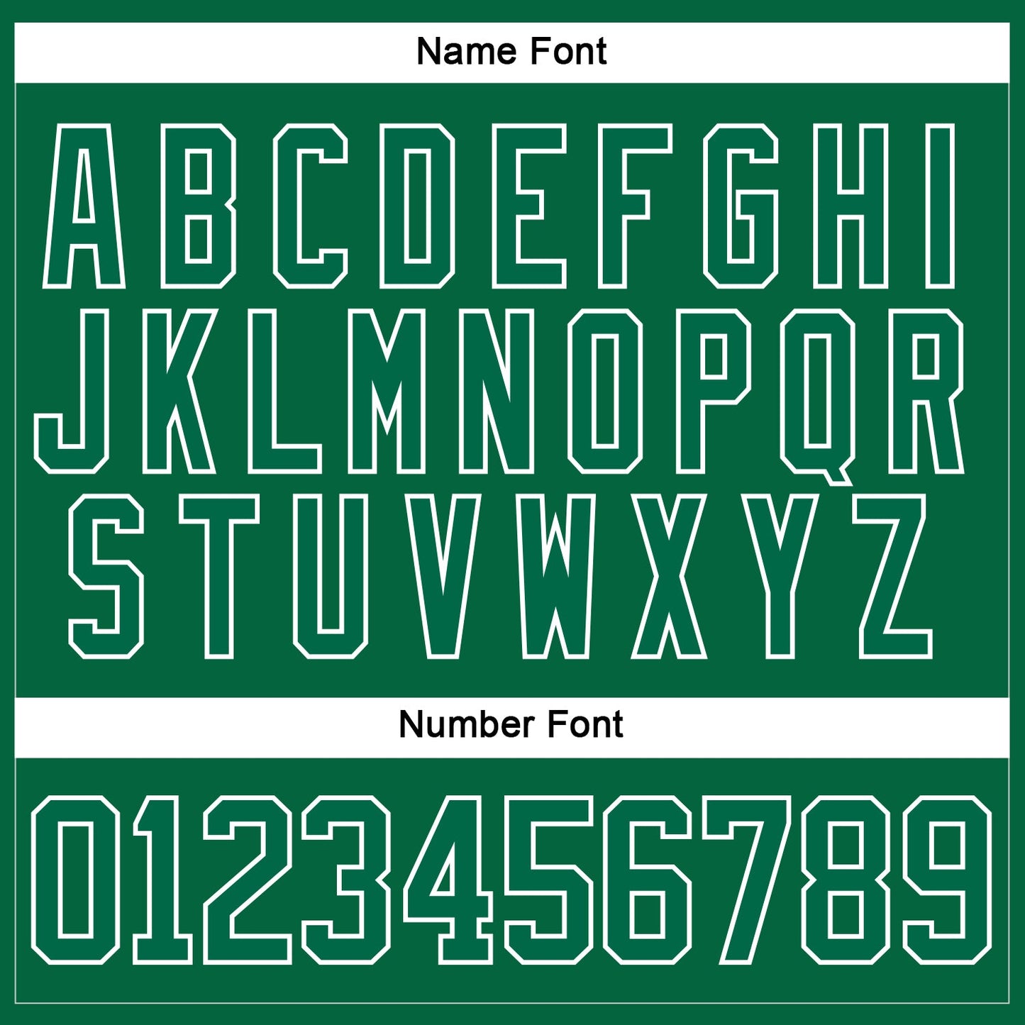 Custom Kelly Green White Hockey Lace Neck Jersey view 5
