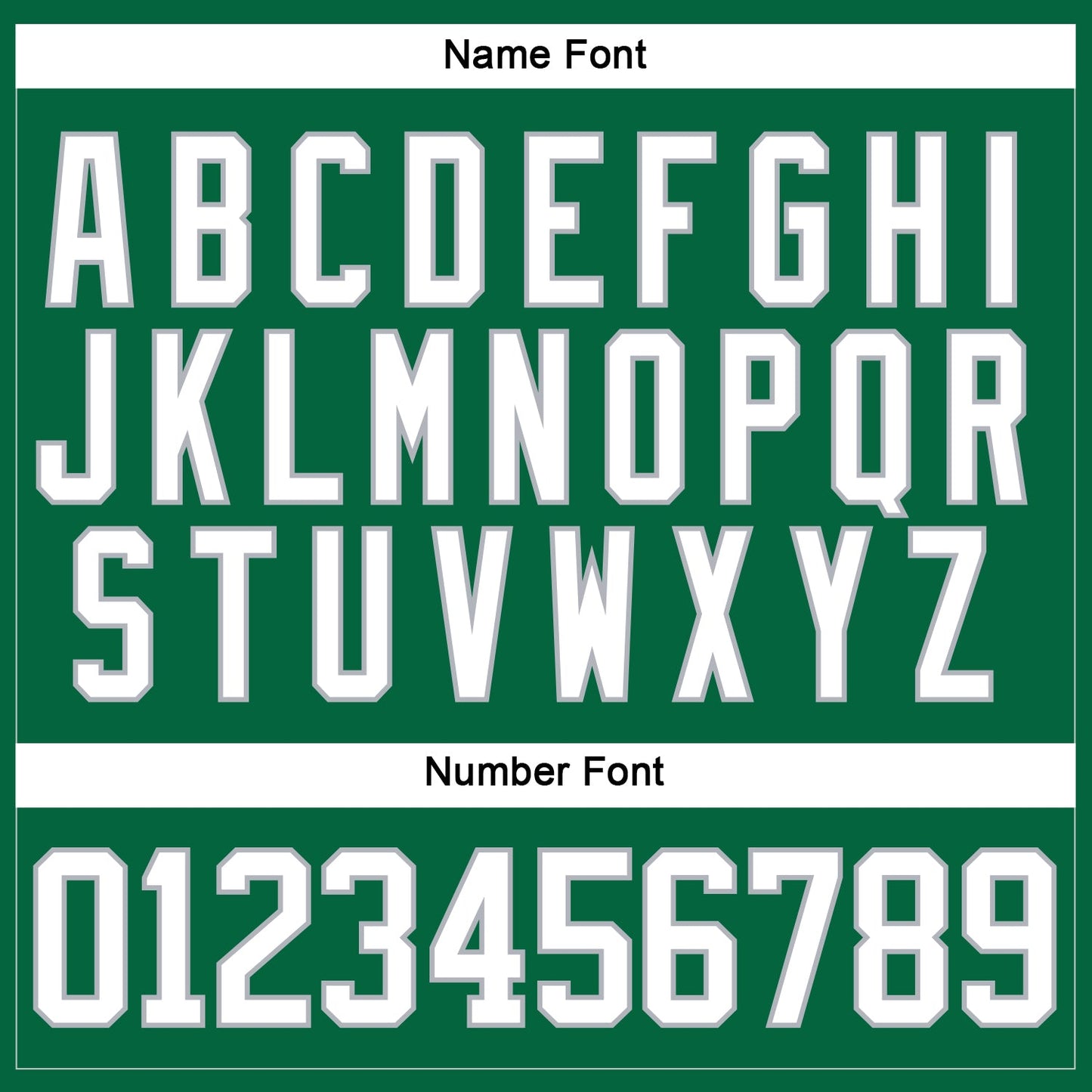 Custom Kelly Green White-Gray Hockey Lace Neck Jersey view 5