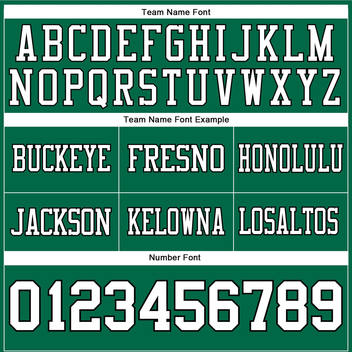 Custom Kelly Green White-Black Authentic Football Jersey view 4