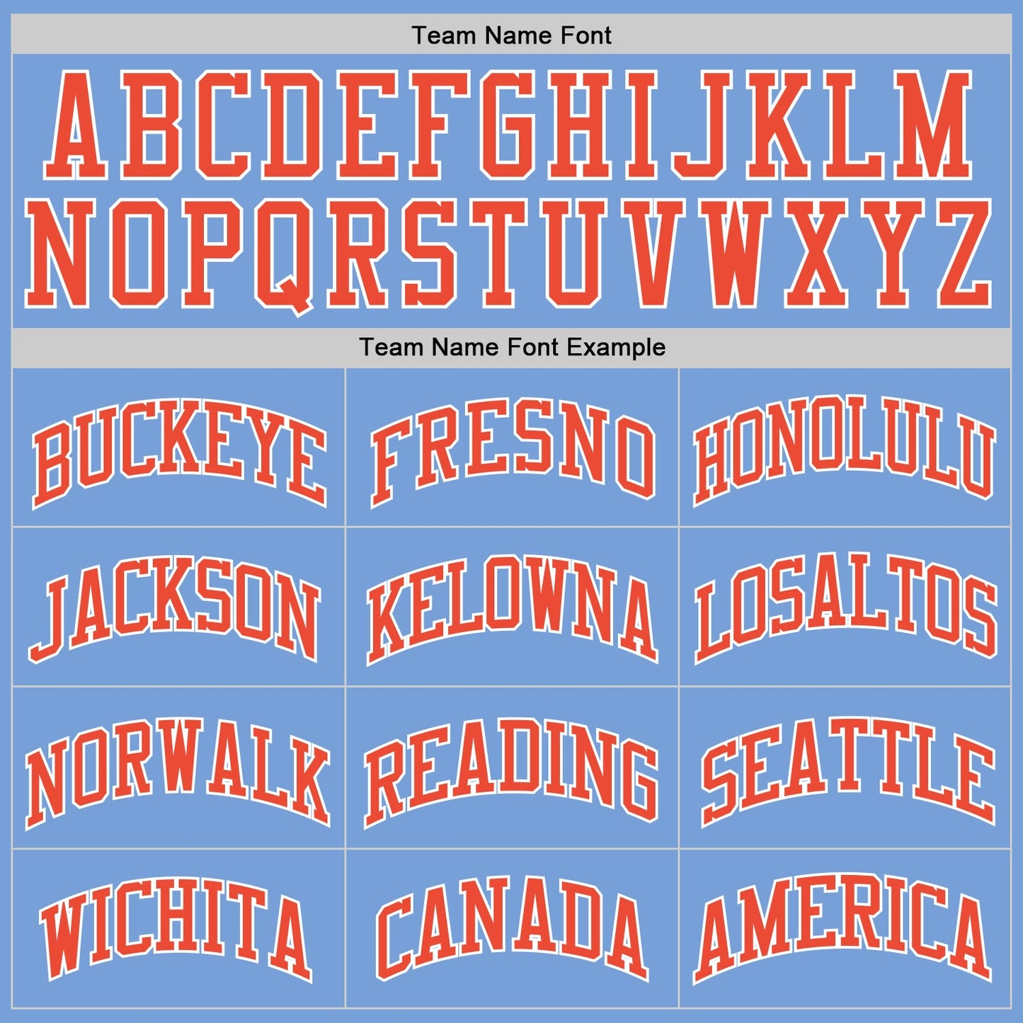 Custom Light Blue Orange-White Authentic Throwback Basketball Jersey view 4