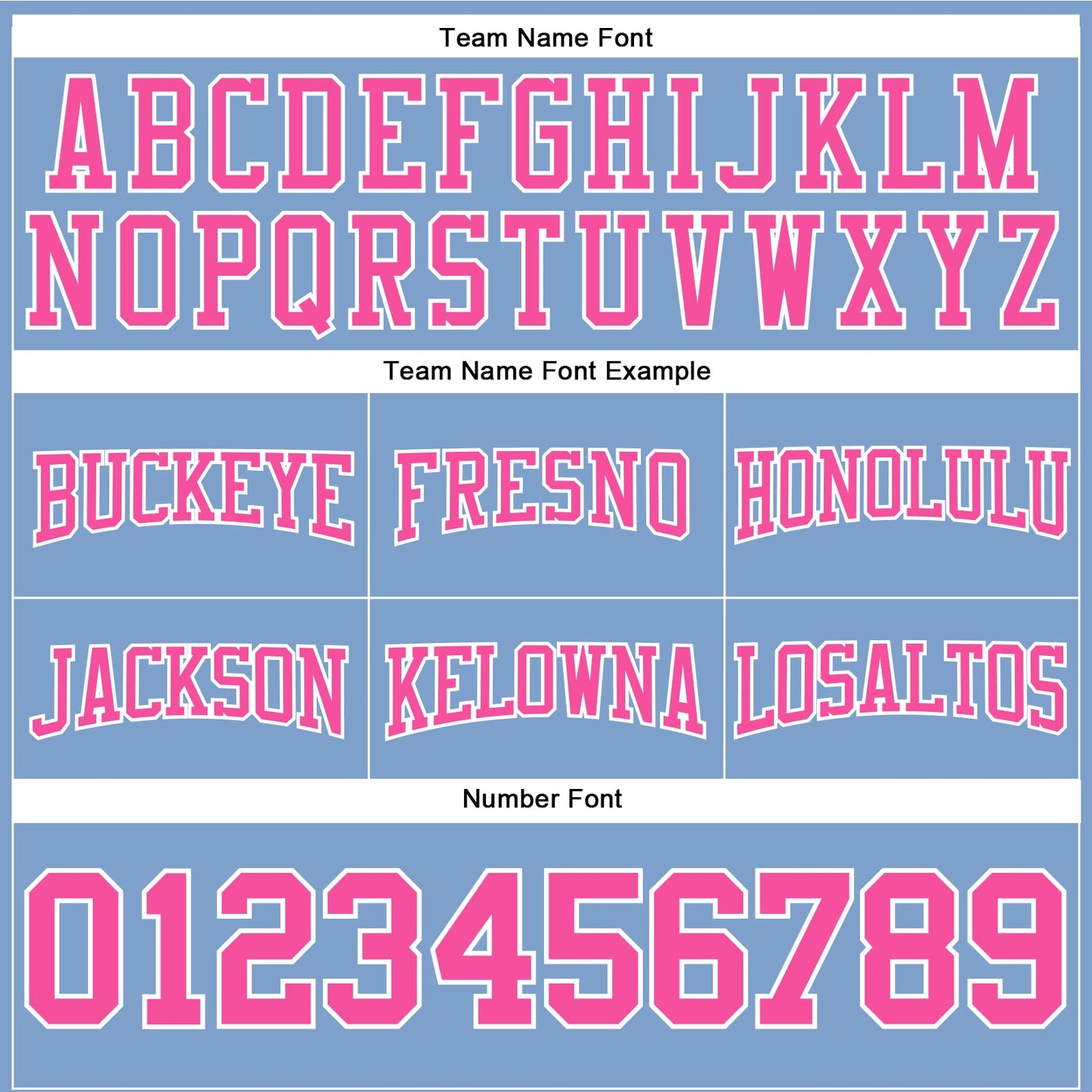 Custom Stitched Light Blue Pink-White Football Pullover Sweatshirt Hoodie view 3