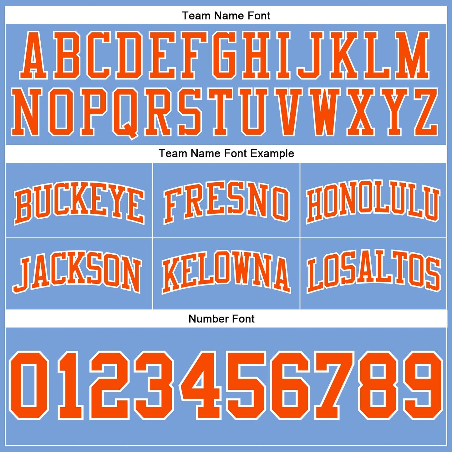 Custom Light Blue Orange-White Authentic Throwback Basketball Shorts view 3