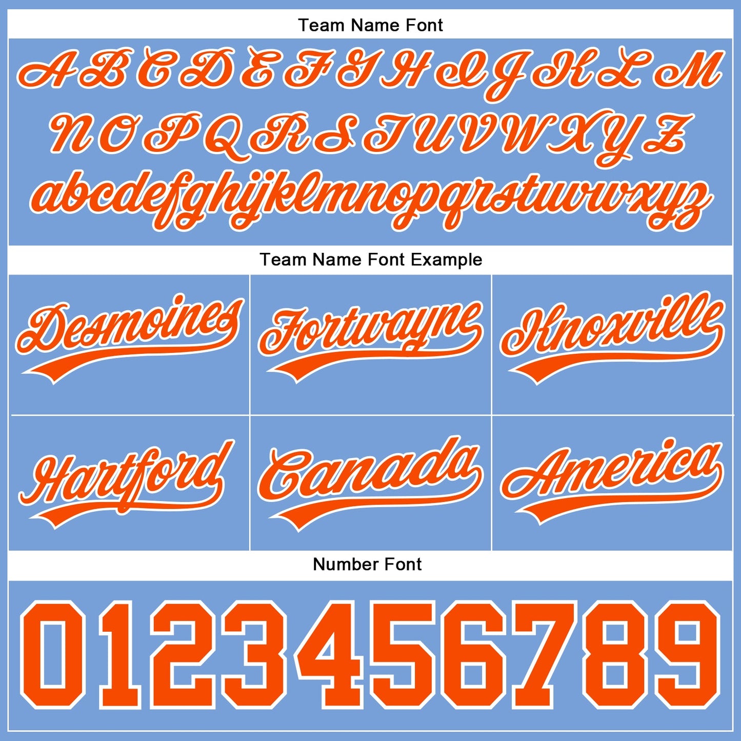 Custom Light Blue Orange-White Authentic Throwback Basketball Shorts view 3