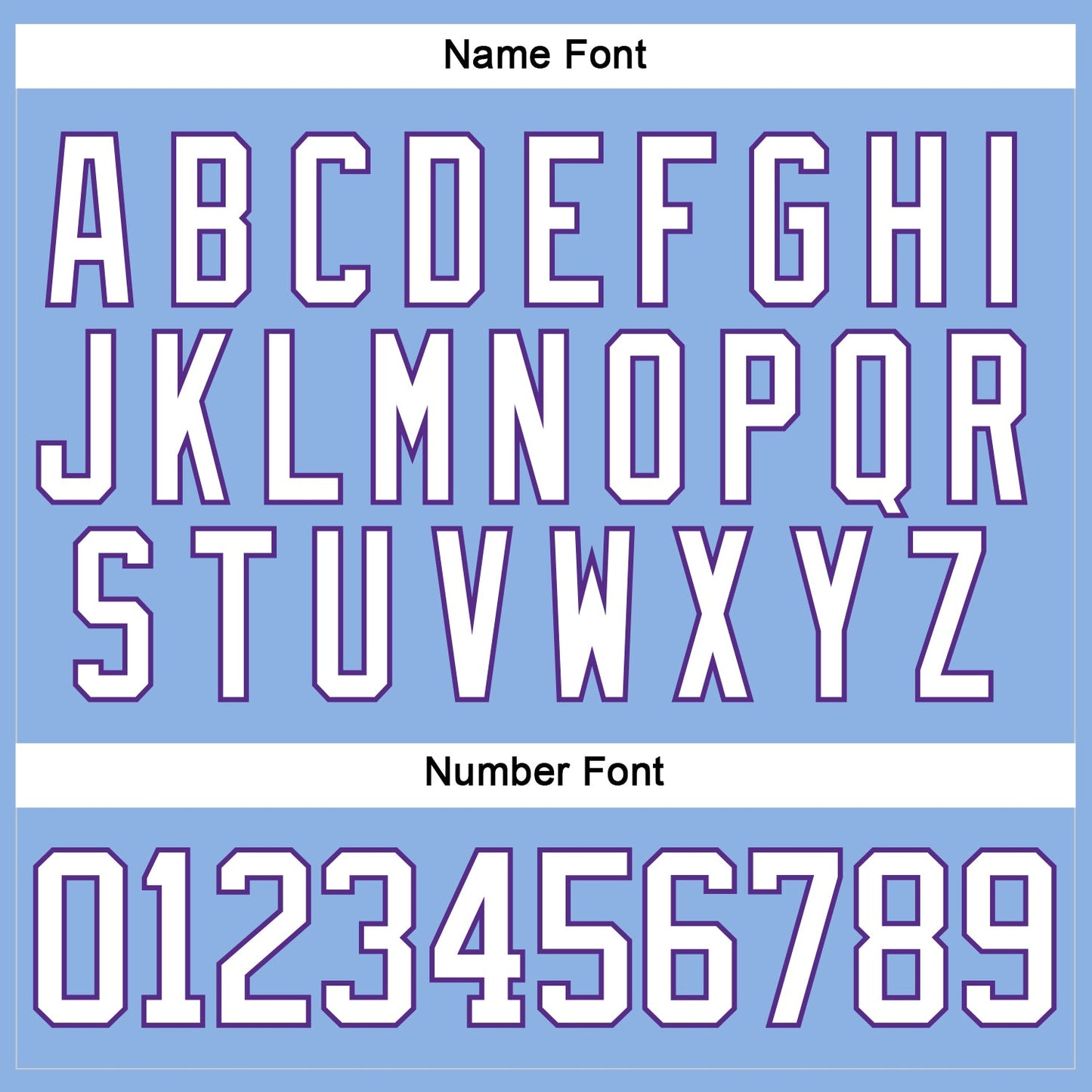 Custom Light Blue White-Purple Hockey Lace Neck Jersey view 5