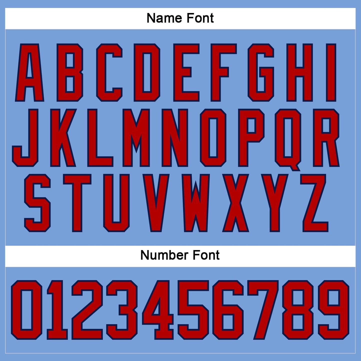 Custom Light Blue Red-Navy Hockey Lace Neck Jersey view 5