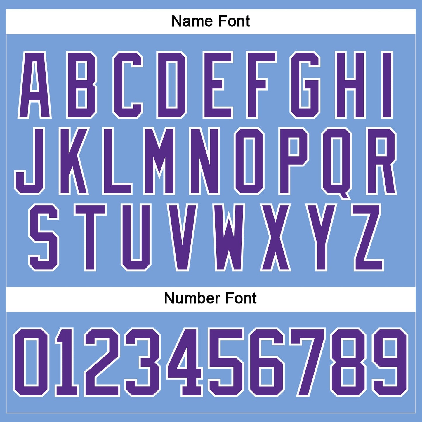 Custom Light Blue Purple-White Hockey Lace Neck Jersey view 5