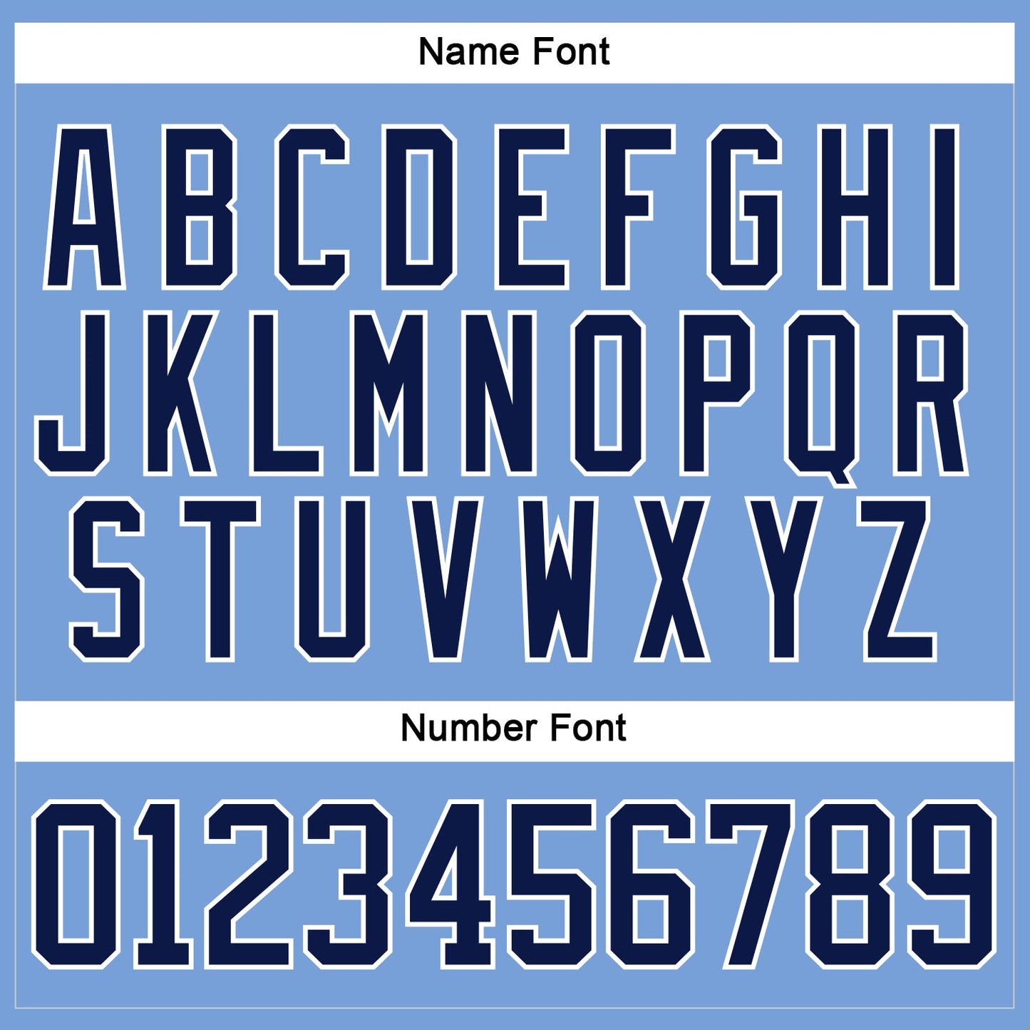 Custom Light Blue Navy-White Hockey Lace Neck Jersey view 5