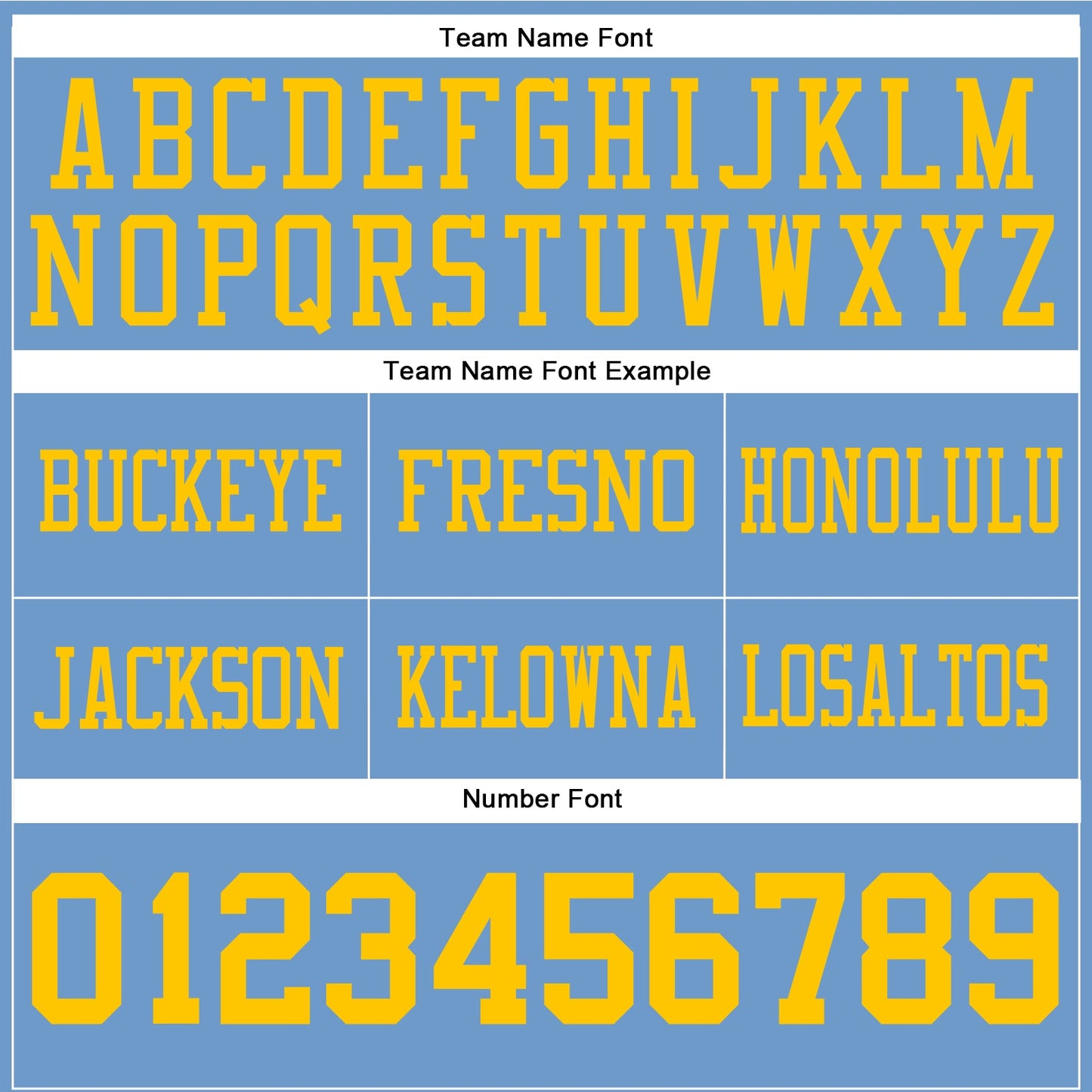 Custom Light Blue Yellow Authentic Football Jersey view 4
