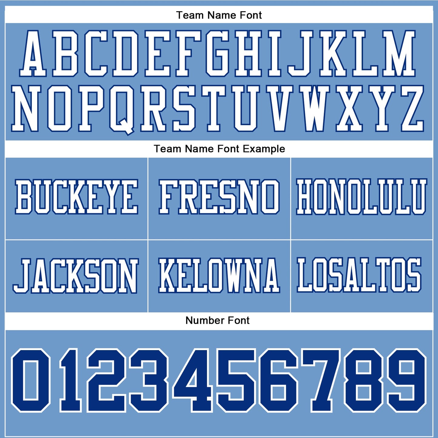 Custom Light Blue Royal-White Authentic Football Jersey view 4