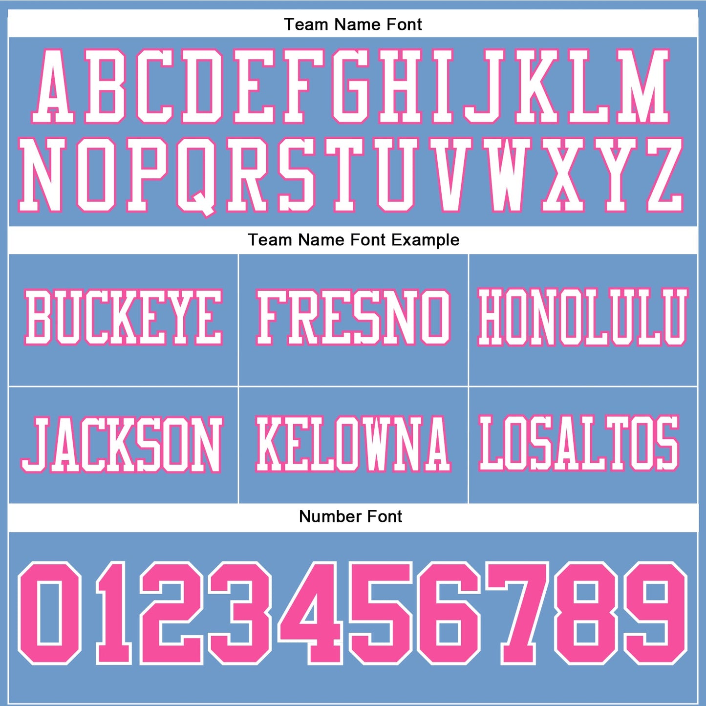 Custom Light Blue Pink-White Authentic Football Jersey view 4