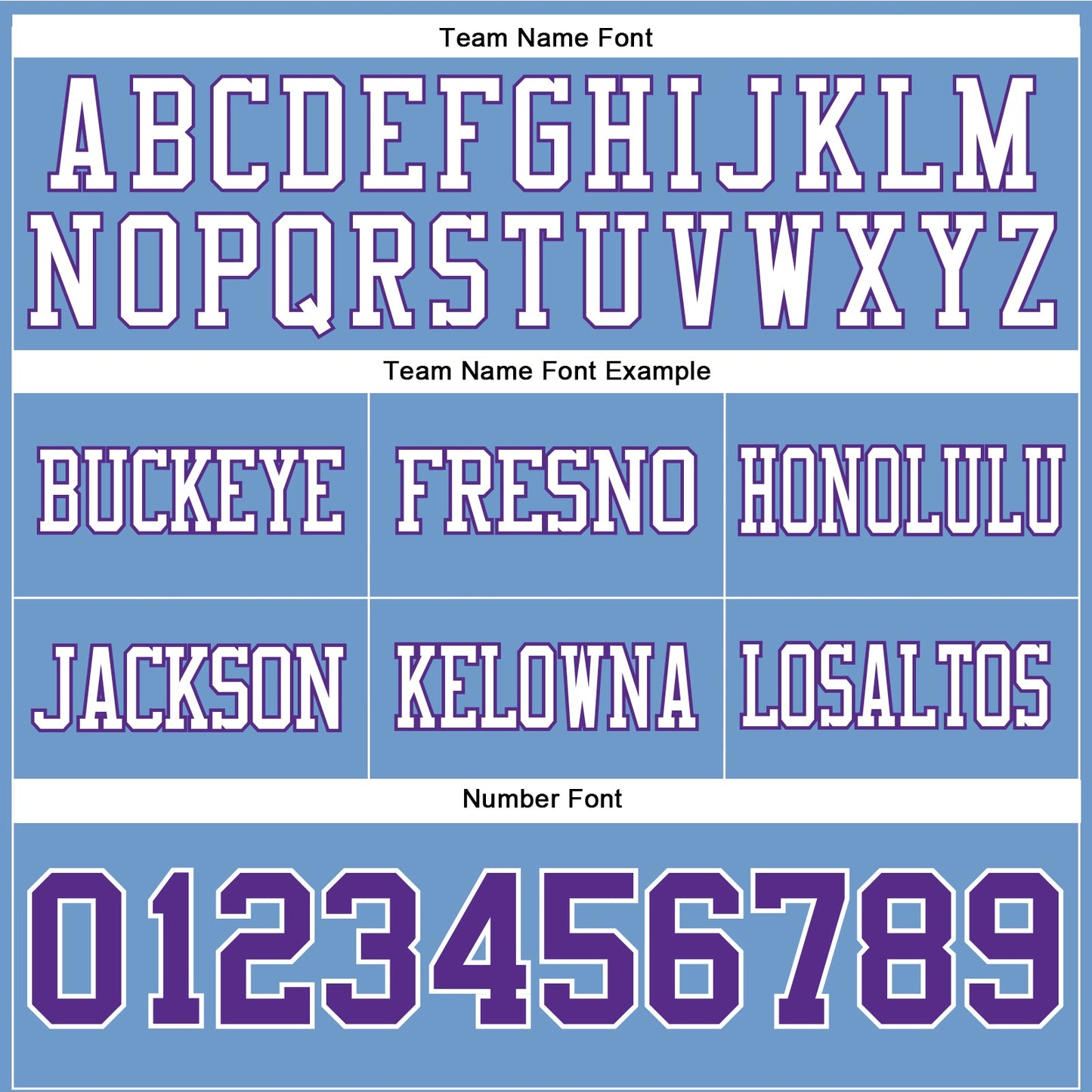 Custom Light Blue Purple-White Authentic Football Jersey view 4